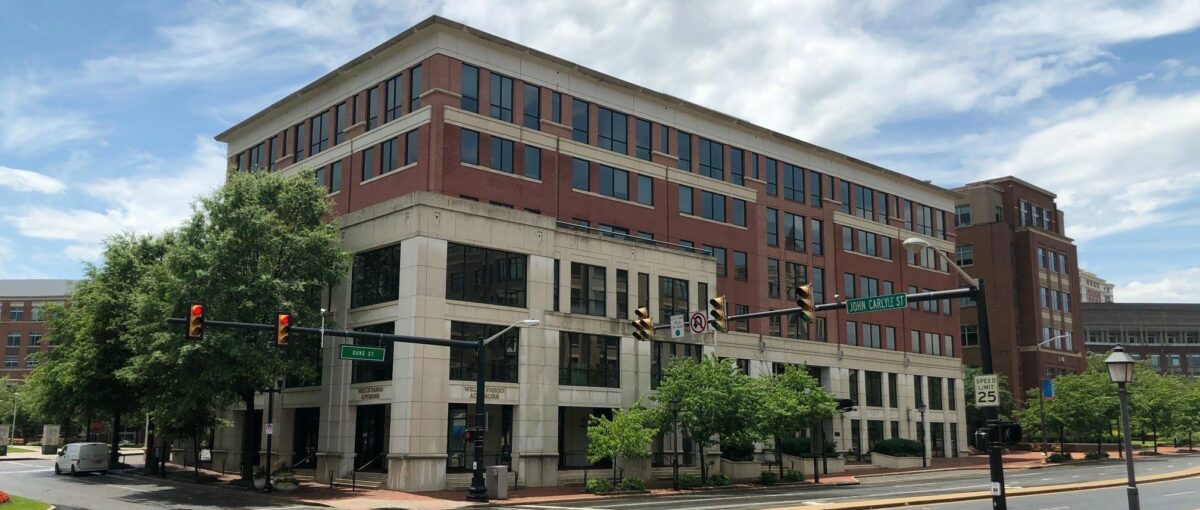 Exterior street view of the Harman Claytor Corrigan Wellman Litigation Firm's DC office