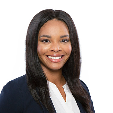 Professional headshot of legal associate, Briana Jackson.